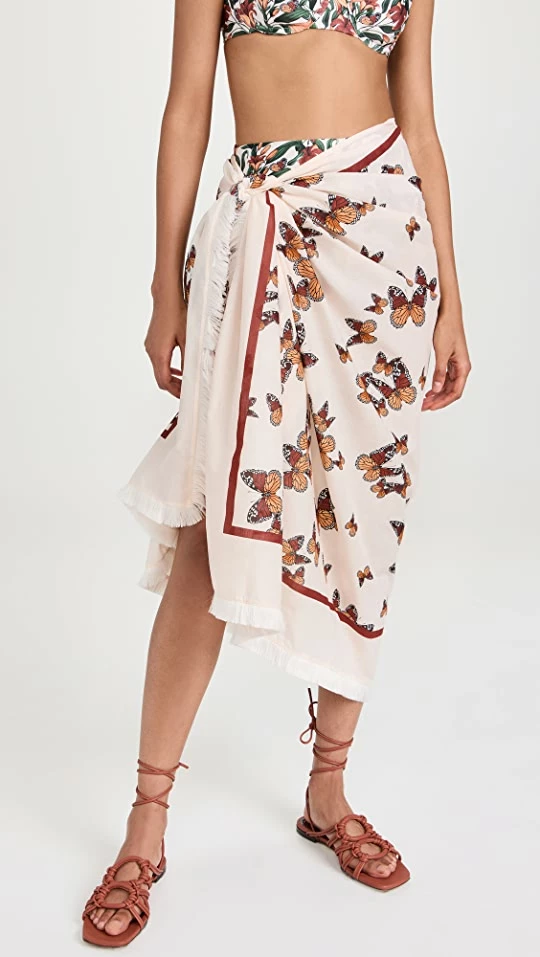 Discount ???? Agua By Agua Bendita Orquidea Monarca Crema Butterfly Pareo Neutral ???? 1 Discount ???? Agua By Agua Bendita Orquidea Monarca Crema Butterfly Pareo Neutral ????