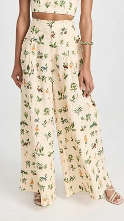 Promo ???? Agua By Agua Bendita Piñon Ranas Trousers Multicolor ⌛