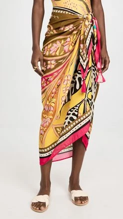 Best Sale ???? Agua Bendita Marine Lula Pareo Multicolor ????