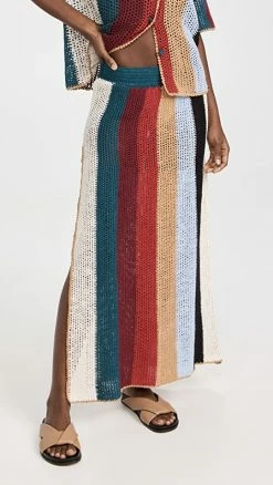 Top 10 ???? Agua Bendita Cyprus Fera ???? Skirt Multicolor ????