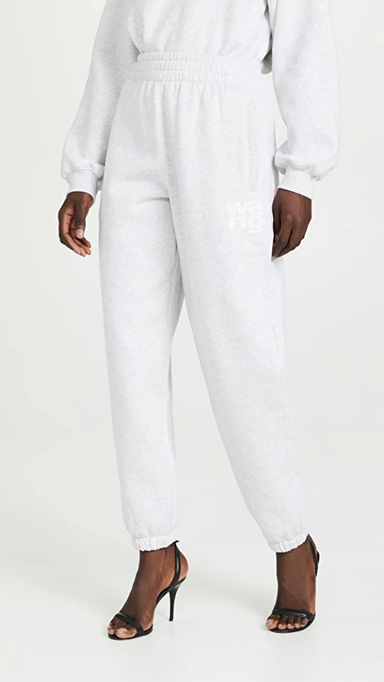 Best Sale ???? Alexander Wang Foundation Terry Slim Sweatpants Light Heather Grey ???? 1 Best Sale ???? Alexander Wang Foundation Terry Slim Sweatpants Light Heather Grey ????