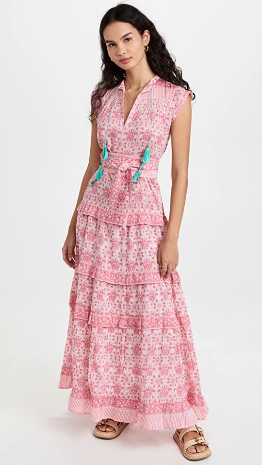 Deals ???? Bell Aubry Maxi ???? Dress Pink Multi ???? 1 Deals ???? Bell Aubry Maxi ???? Dress Pink Multi ????