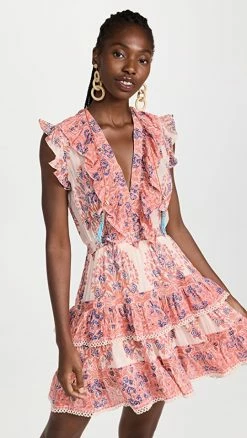 Best Pirce ⌛ Bell Rainey Mini ???? Dress Orange Motif ????