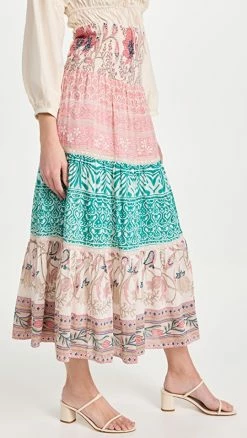 Cheapest ⌛ Bell Mandy Maxi ???? Skirt Multi Print ????