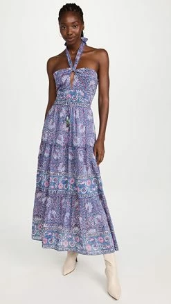 Cheapest ⭐ Bell Alex Maxi ???? Dress Purple Floral ????