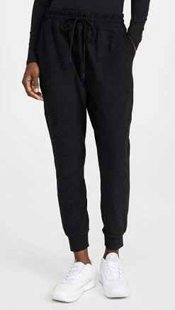 Budget ???? Beyond Yoga Spacedye Commuter Midi Joggers Darkest Night ????