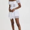 Hot Sale ???? Charo Ruiz Vaiana Off Shoulder ???? Dress White ????