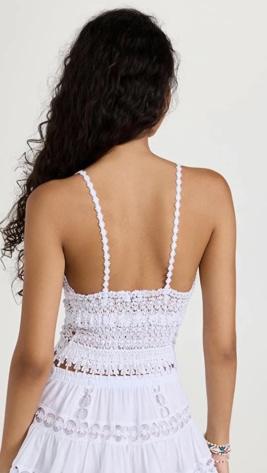 Budget ???? Charo Ruiz Dana Top White ???? 2 Budget ???? Charo Ruiz Dana Top White ???? - Image 2