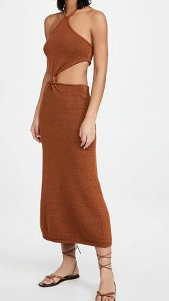 Outlet ???? Cult Gaia Cameron Knit ???? Dress Amber ✔️