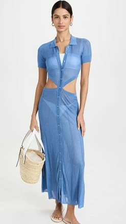 Hot Sale ???? Devon Windsor Athena ???? Dress Light Blue ????
