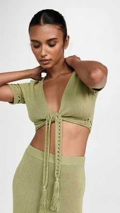 New ???? Devon Windsor Nirvana Top Sage ????