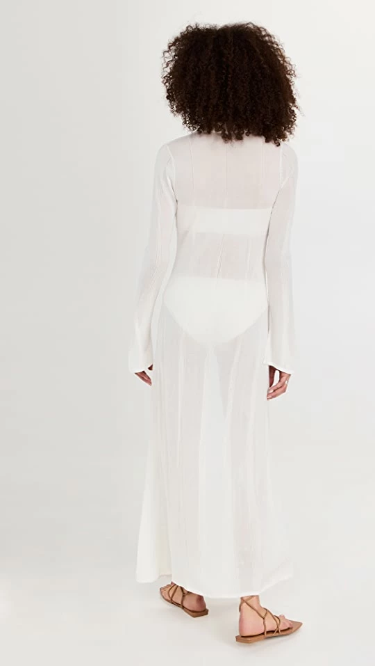 Budget ???? Devon Windsor Lucia Robe Off-White ???? 2 Budget ???? Devon Windsor Lucia Robe Off-White ???? - Image 2