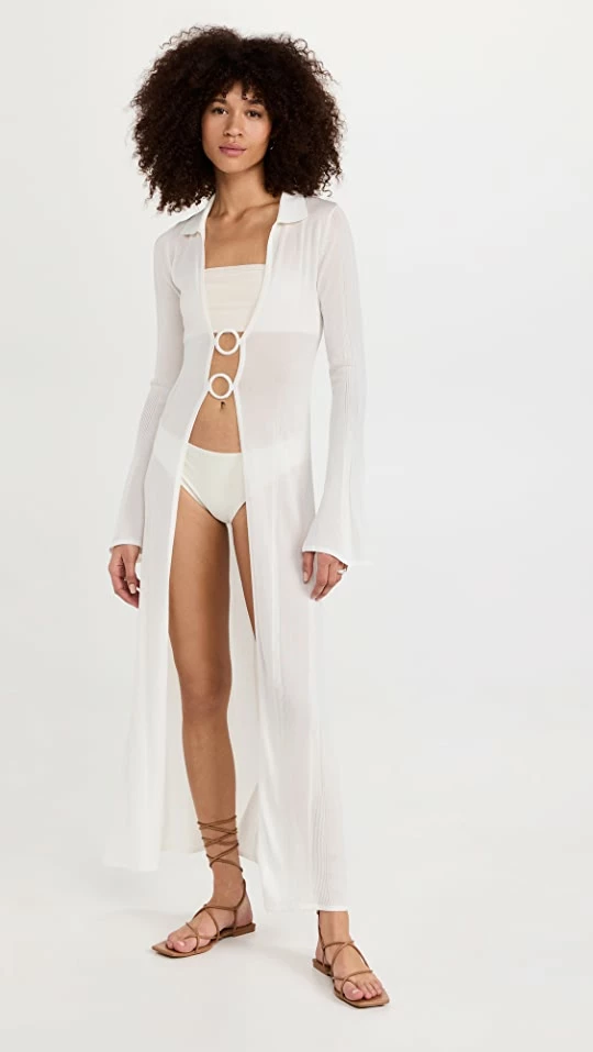 Budget ???? Devon Windsor Lucia Robe Off-White ???? 1 Budget ???? Devon Windsor Lucia Robe Off-White ????