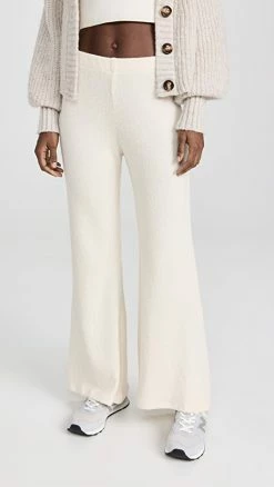 Best Sale ???? Enza Costa Wide Leg Pants Winter White ⭐