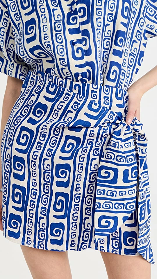 Budget ???? FAITHFULL THE BRAND Costa Mesa ???? Skirt Island Print - Pacific Blue ???? 1 Budget ???? FAITHFULL THE BRAND Costa Mesa ???? Skirt Island Print - Pacific Blue ????
