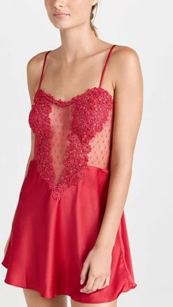 Discount ???? Flora Nikrooz Showstopper Chemise Apple ????