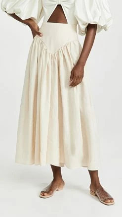 Deals ???? Fe Noel Linen Pants Cream ????