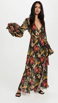 Cheap ???? Fe Noel Isle Of Spice Wrap ???? Dress Multi-Color ????