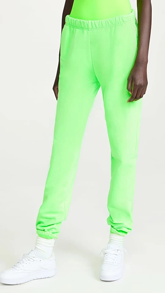Wholesale ???? Good American Essentials Boyfriend Sweatpants Chartreuse003 ???? 1 Wholesale ???? Good American Essentials Boyfriend Sweatpants Chartreuse003 ????