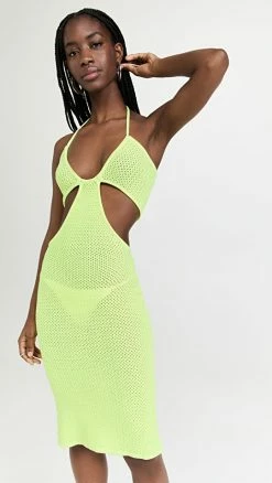 Budget ???? Victor Glemaud ???? Dress Neon Green ????