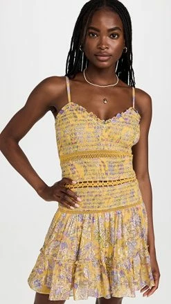 Buy ✔️ Hemant And Nandita Short ???? Dress Canary Yellow ????