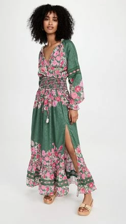 Promo ???? Hemant And Nandita Sabi Long ???? Dress Pine Green ????