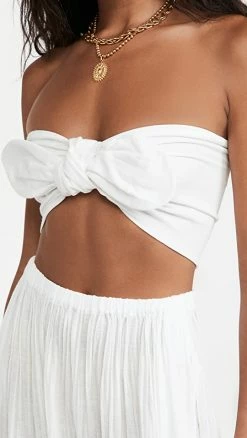 Brand new ???? Just BEE Queen Lola Bandeau Top White ????