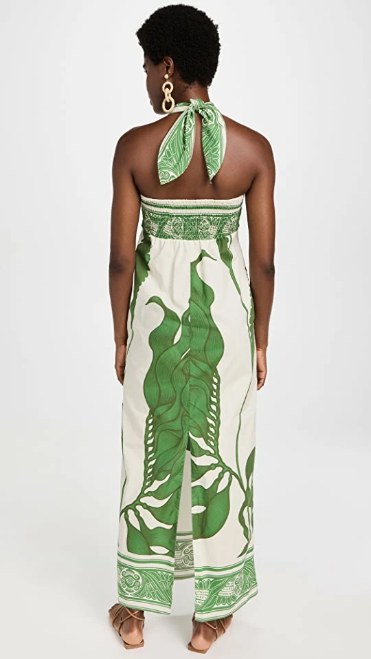 Flash Sale ???? Johanna Ortiz Seagrass Ankle ???? Dress Algues Ecru/Algae ???? 2 Flash Sale ???? Johanna Ortiz Seagrass Ankle ???? Dress Algues Ecru/Algae ???? - Image 2