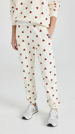 Budget ???? KULE Hearts Sweatpants Cream ????
