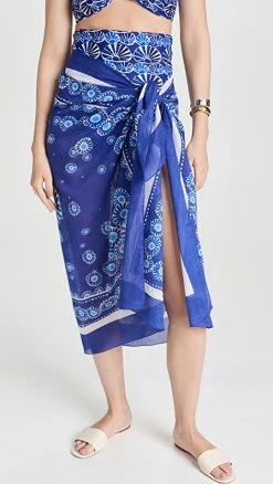 Best deal ✔️ La Double J Floral Pareo Daisy Place Blue ????