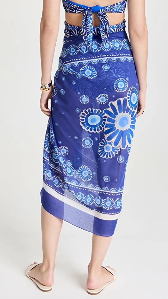 Best deal ✔️ La Double J Floral Pareo Daisy Place Blue ???? 2 Best deal ✔️ La Double J Floral Pareo Daisy Place Blue ???? - Image 2