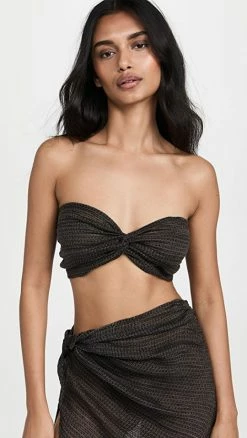 Flash Sale ???? Le Kasha Maazig Bra Top Charcoal ⭐