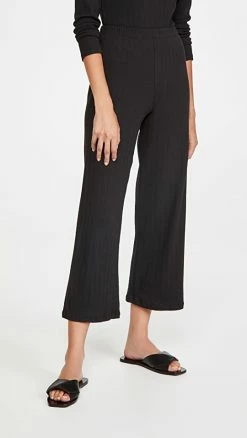 Cheap ???? Leset Pointelle Pants Black ????