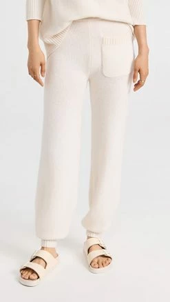 Best Pirce ❤️ LISA YANG Bonnie Cashmere Trousers Cream ????