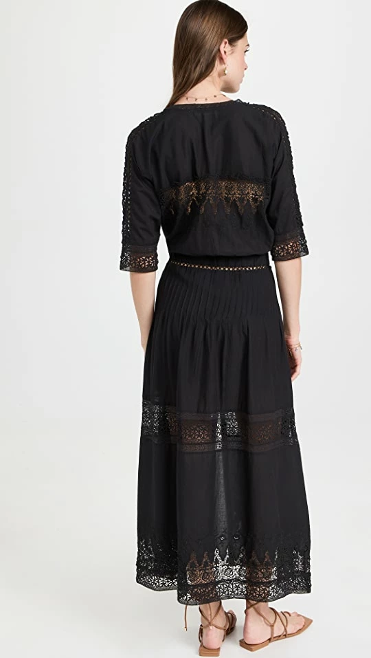 Wholesale ???? LoveShackFancy Beth ???? Dress Black ???? 2 Wholesale ???? LoveShackFancy Beth ???? Dress Black ???? - Image 2