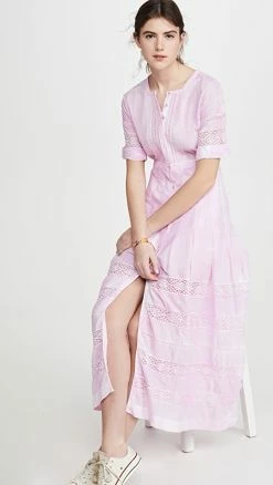 Flash Sale ???? LoveShackFancy Edie ???? Dress Peony Pink ????