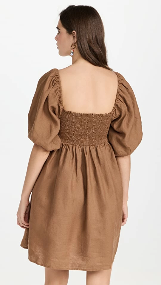 Outlet ???? Mie Mahe ???? Dress Camel ???? 2 Outlet ???? Mie Mahe ???? Dress Camel ???? - Image 2