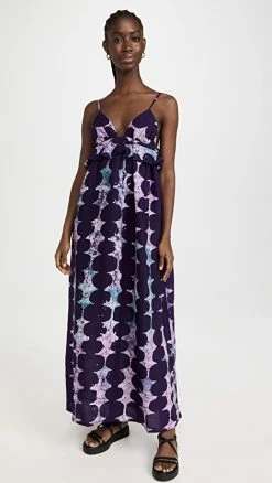 Best reviews of ???? Mie Gili ???? Dress Purple Print ????