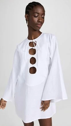 Hot Sale ???? Mie Faro ???? Dress White ????