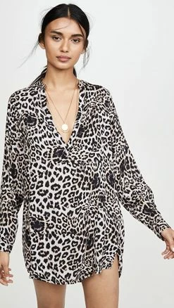 Best reviews of ???? MIKOH Cannes Tunic Leopard ????