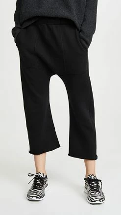 Top 10 ???? Nili Lotan Sf Sweatpant Washed Black ????