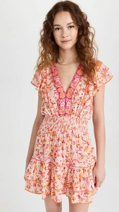 Wholesale ???? Poupette St Barth Camila Mini ???? Dress Pink Monaco ????