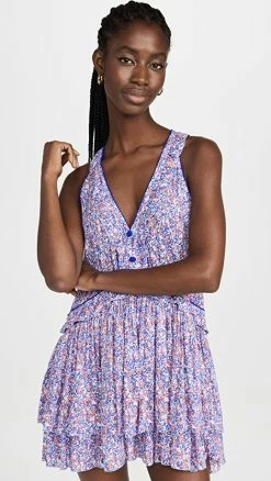 Best reviews of ???? Poupette St Barth Mae V Mini ???? Dress Light Blue Paquerette ????