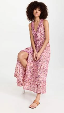 Best Sale ✨ Poupette St Barth Nana Long ???? Dress Purple Mini Jonquille ????