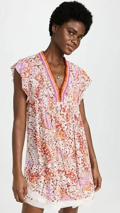 Top 10 ???? Poupette St Barth Sasha V Mini ???? Dress Orange Ailes ????