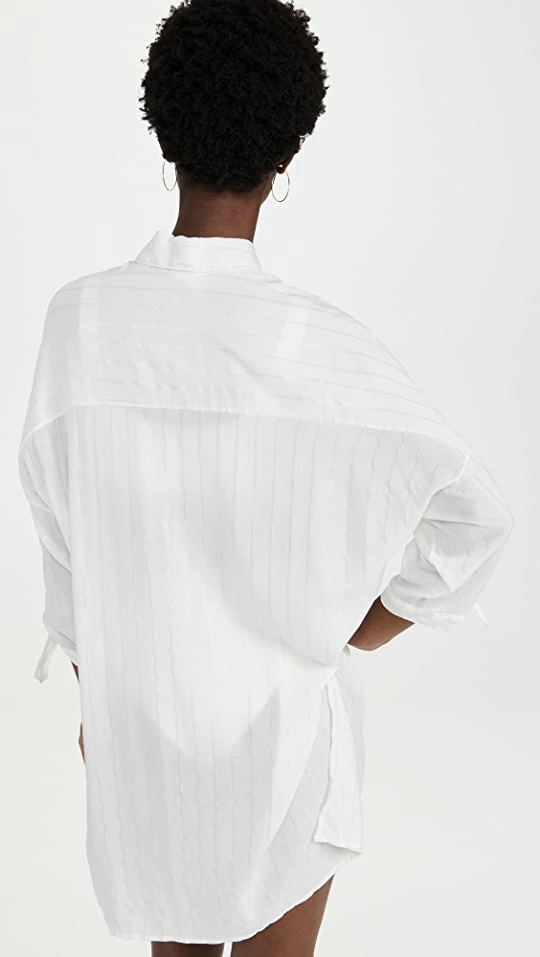 Best Sale ???? Peixoto Josie Tunic Metallic Stripe ⭐ 2 Best Sale ???? Peixoto Josie Tunic Metallic Stripe ⭐ - Image 2