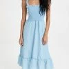 Best Sale ???? Peixoto Eddie ???? Dress Blue Cotton Skies ????