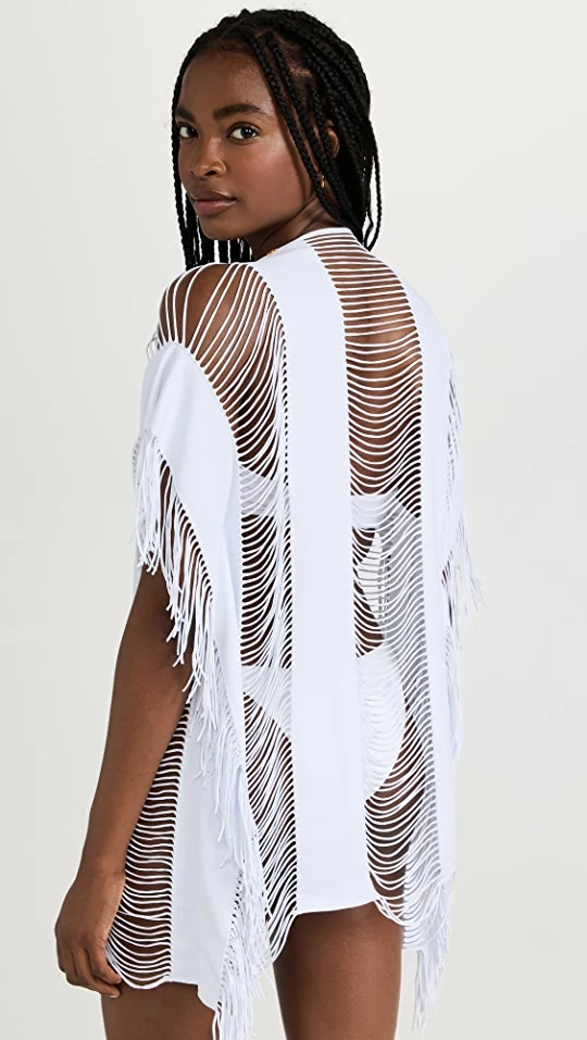 Best Sale ???? PQ Swim Monique Cover Up White ???? 2 Best Sale ???? PQ Swim Monique Cover Up White ???? - Image 2