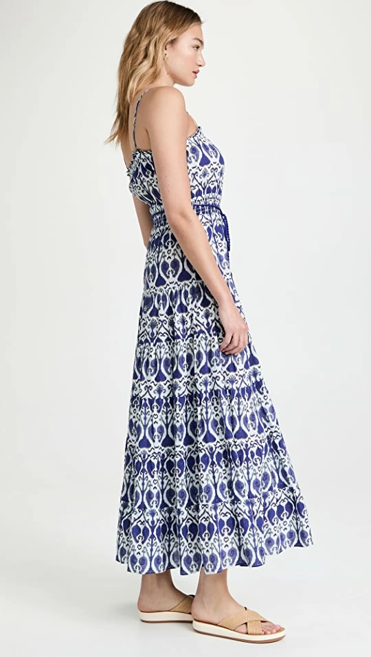 Best Pirce ???? Playa Lucila Printed Maxi Blue Print ✨ 2 Best Pirce ???? Playa Lucila Printed Maxi Blue Print ✨ - Image 2