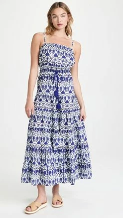 Best Pirce ???? Playa Lucila Printed Maxi Blue Print ✨